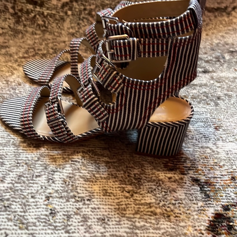 Denim sandals